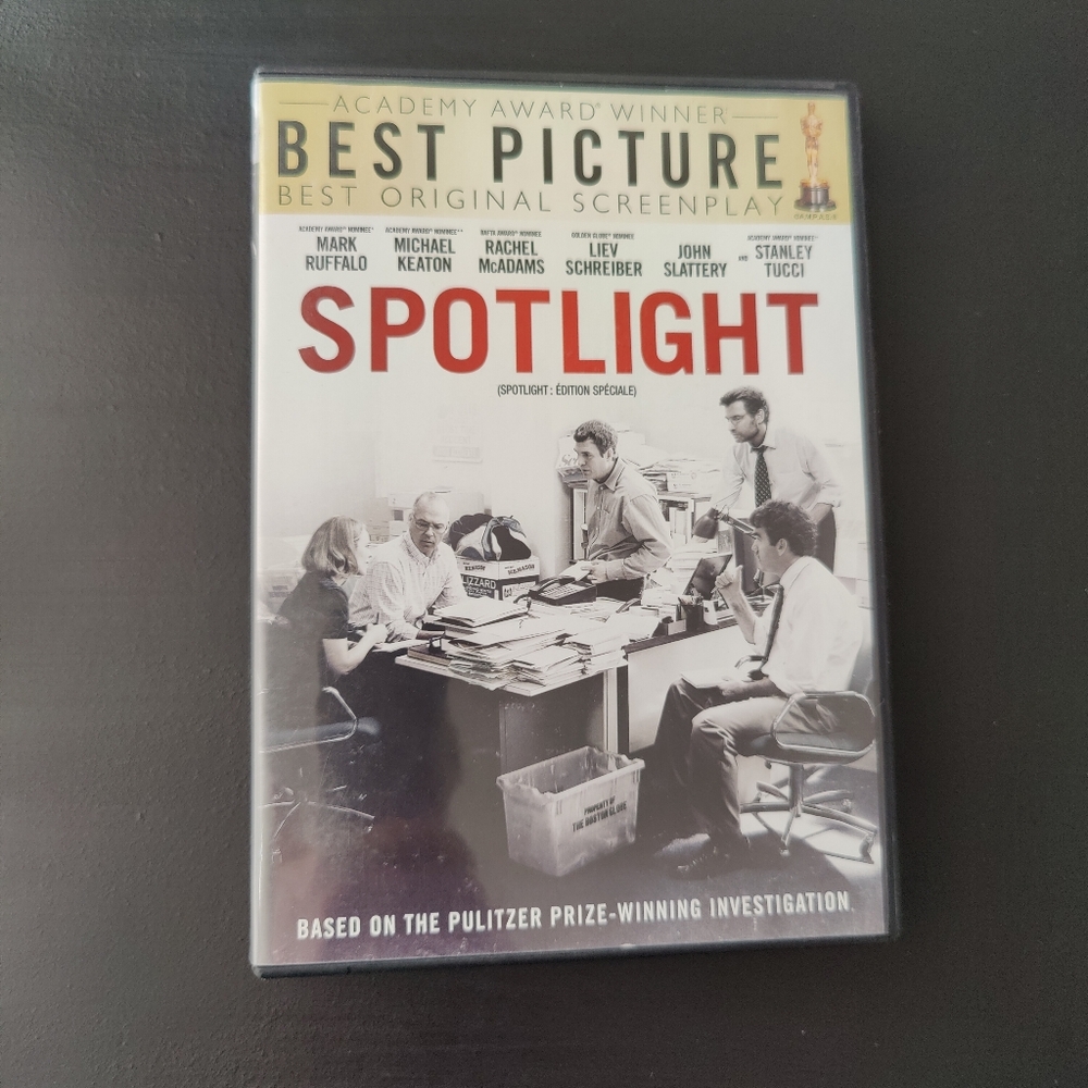 DVD | Spotlight 📽️ | best original screenplay